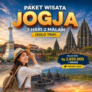 Paket Wisata Jogja 3 Hari 2 Malam (Solo Trip)